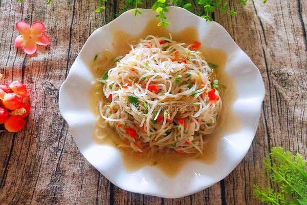 清炒豆芽