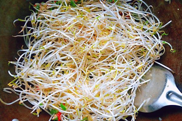 清炒豆芽的做法图解5