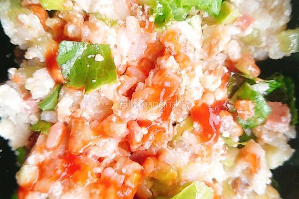 豆腐拌饭的做法图解10