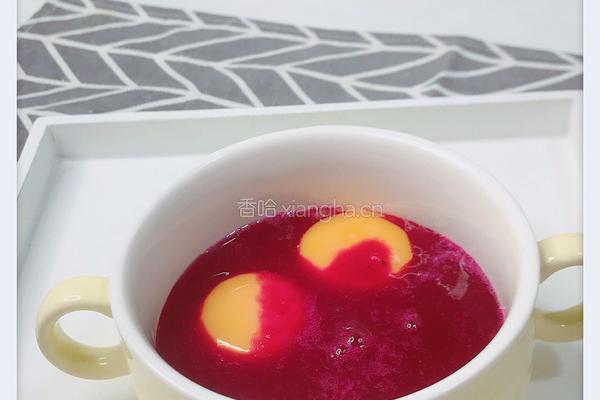 宝宝辅食 火龙果蛋羹的做法图解2
