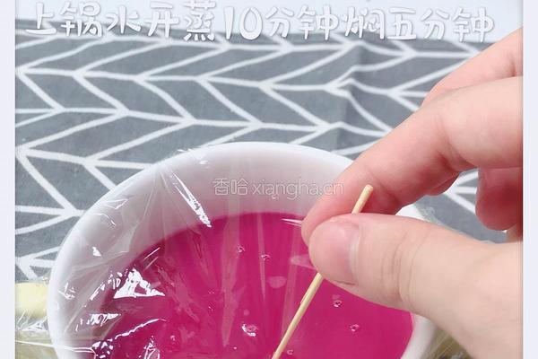 宝宝辅食 火龙果蛋羹的做法图解4