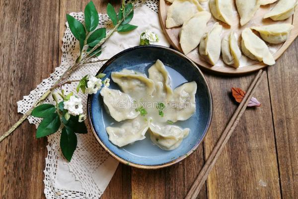 猪肉香菜水饺的做法图解12