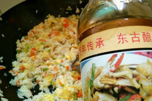 胡萝卜白菜蛋炒饭的做法图解10