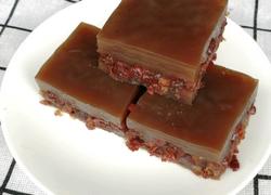 用红薯淀粉也能轻松做出的红豆千层糕