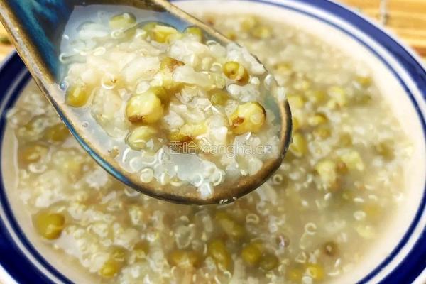 藜麦绿豆粥的做法图解6