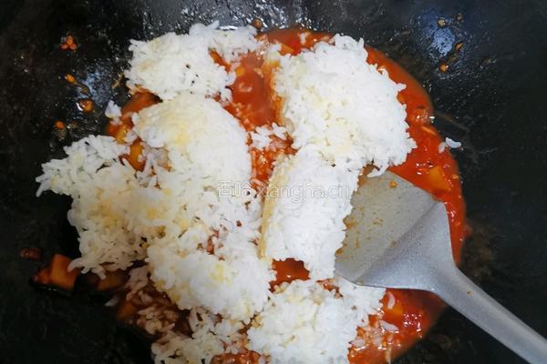 番茄土豆闷饭的做法图解6