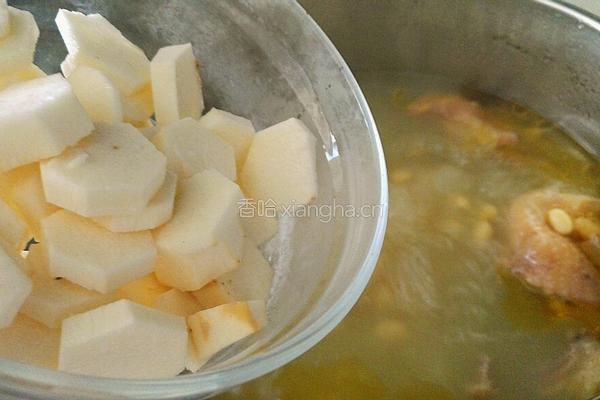 黄豆茄子山药鸡汤的做法图解10