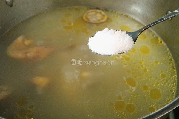 黄豆茄子山药鸡汤的做法图解12