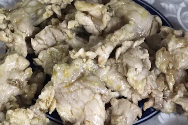 扁豆炒肉的做法图解5