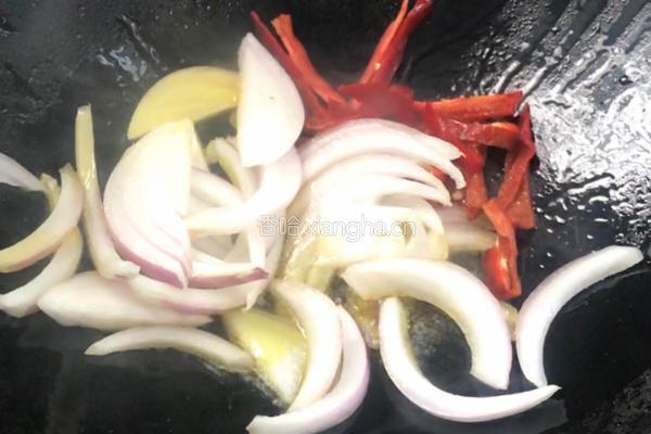 扁豆炒肉的做法图解6