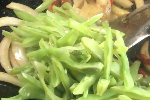 扁豆炒肉的做法图解8