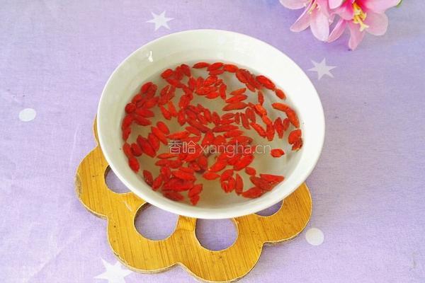 养生枸杞虾的做法图解4