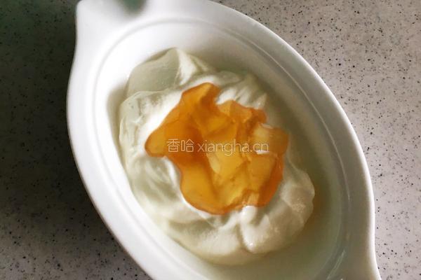 豆沙蜂蜜酸奶的做法图解7