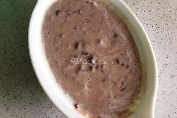 自制豆沙酸奶雪糕的做法图解9
