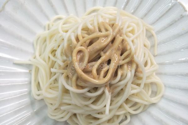开胃销魂的鸡丝凉面的做法图解4