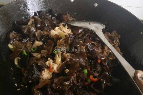 鸡肉炖木耳的做法图解4