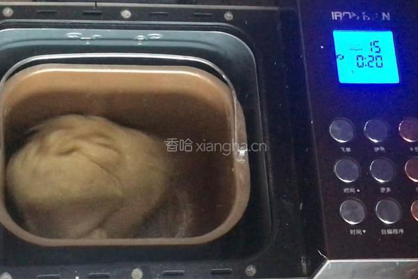 芒果酱葡萄干面包的做法图解2