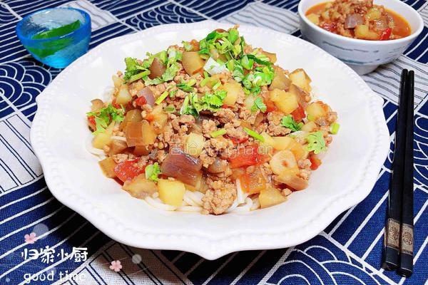 双茄肉沫拌面（10分钟快手打卤面）的做法图解16