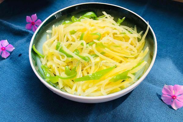 青椒土豆丝的做法图解6