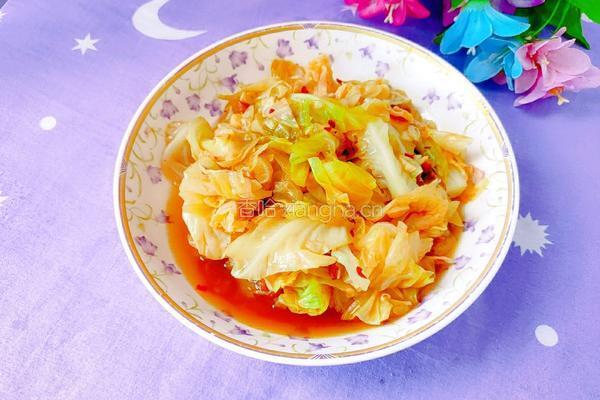 红烧卷心菜的做法图解16