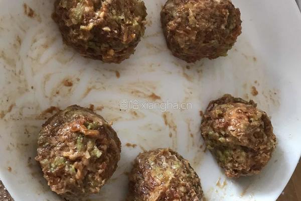 门钉肉饼的做法图解2
