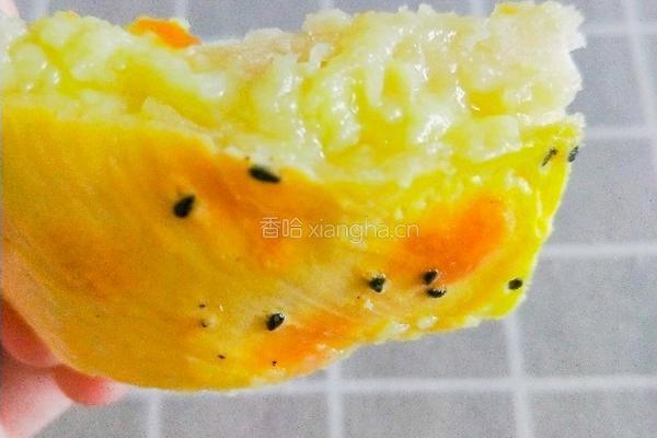 爆浆榴莲芝士饼的做法图解12