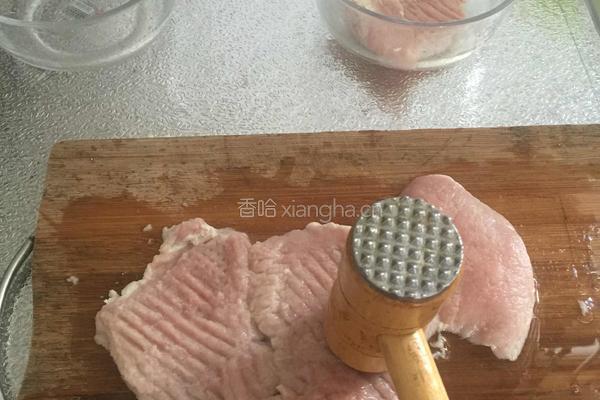 香酥大排的做法图解3
