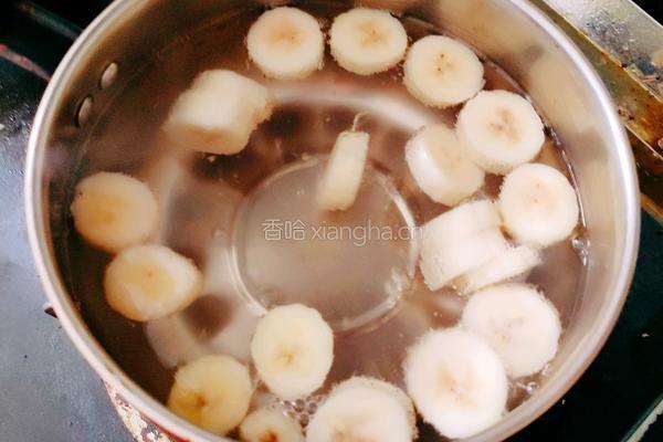 香蕉黑布林的做法图解5