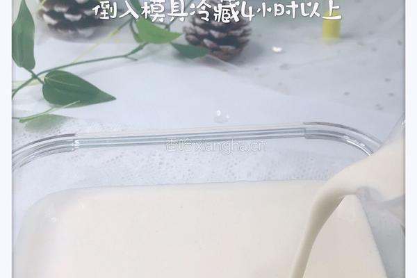 宝宝辅食 奶香豆腐布丁的做法图解5