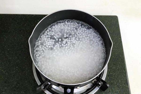 芒果西米露的做法图解2