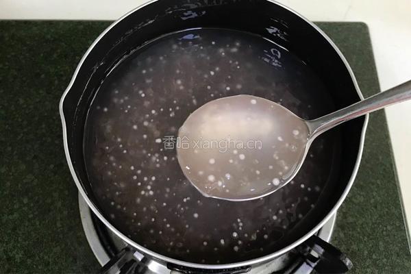 芒果西米露的做法图解3