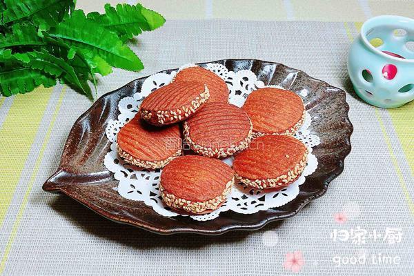 南瓜糯米薯片饼的做法图解18