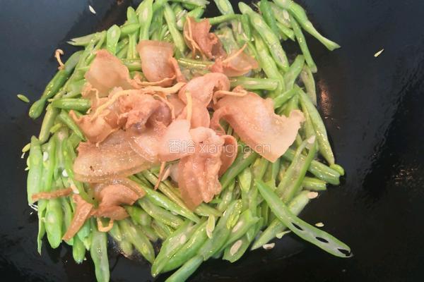 咸肉四季豆的做法图解12