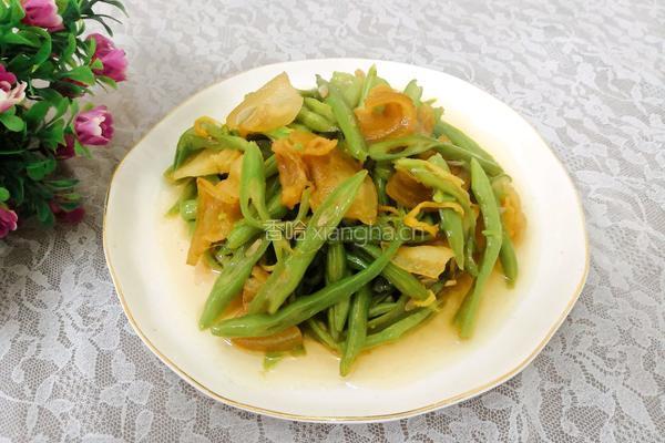 咸肉四季豆的做法图解15