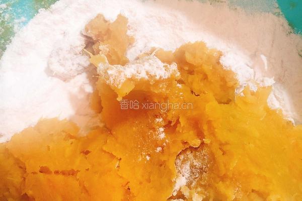 红薯饼的做法图解5