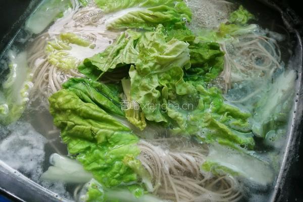 五花肉荞麦面的做法图解7