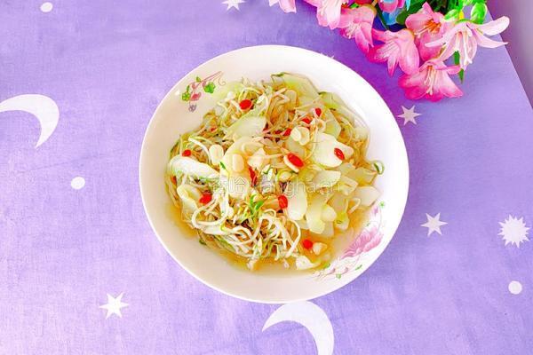 绿豆芽炒黄瓜的做法图解17