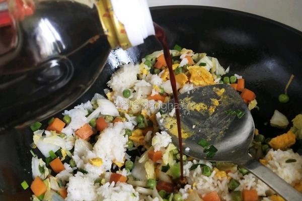 油炒饭的做法图解11