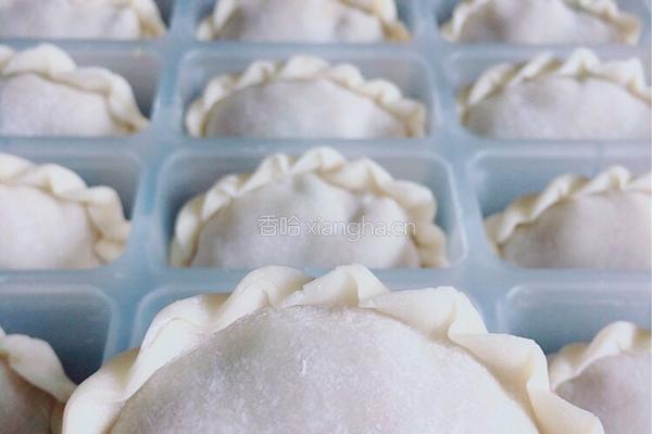 白菜肉蒸饺的做法图解6