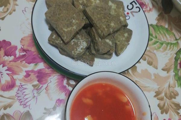 茄汁沾豆腐的做法图解3