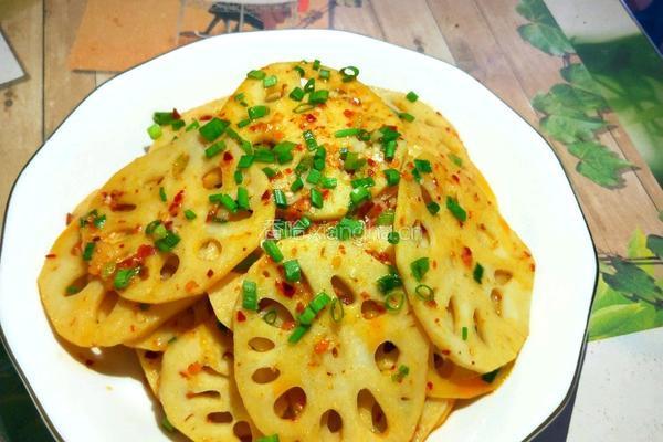 酸辣藕片的做法图解1