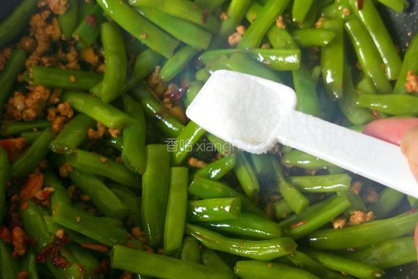 肉沫四季豆的做法图解14