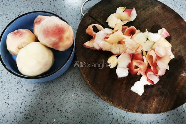 水蜜桃果酱的做法图解2