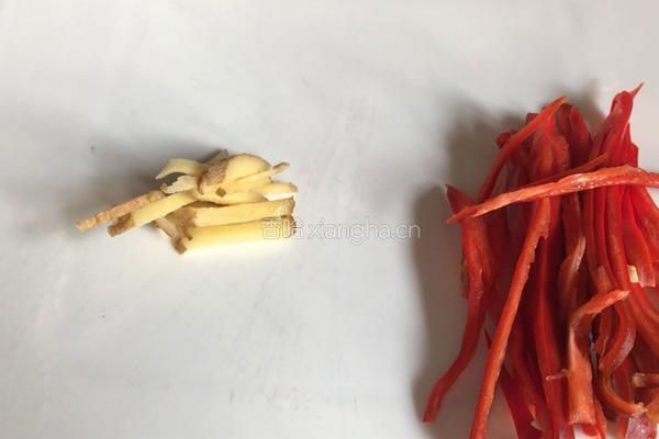 芹菜香干炒肉丝的做法图解4