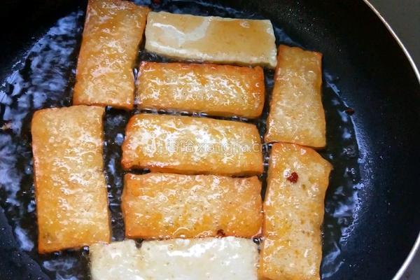 红烧豆腐的做法图解3