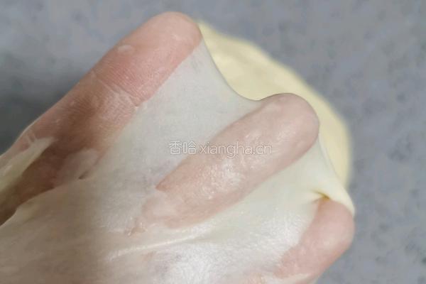 豆沙大理石吐司的做法图解5