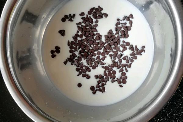简易版可可豆奶油慕斯的做法图解2