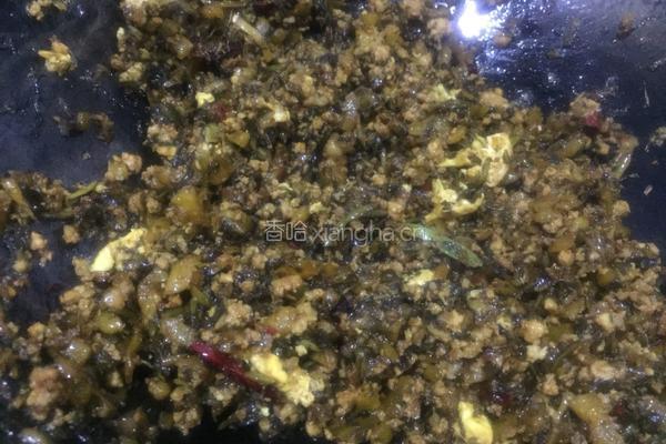 肉末雪菜的做法图解15