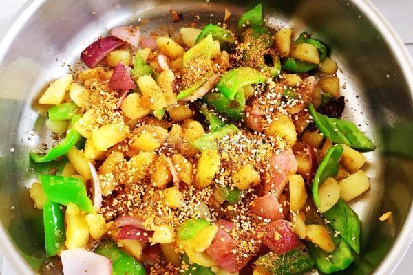 风味土豆块的做法图解8