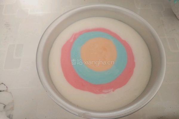 彩虹慕斯蛋糕的做法图解11